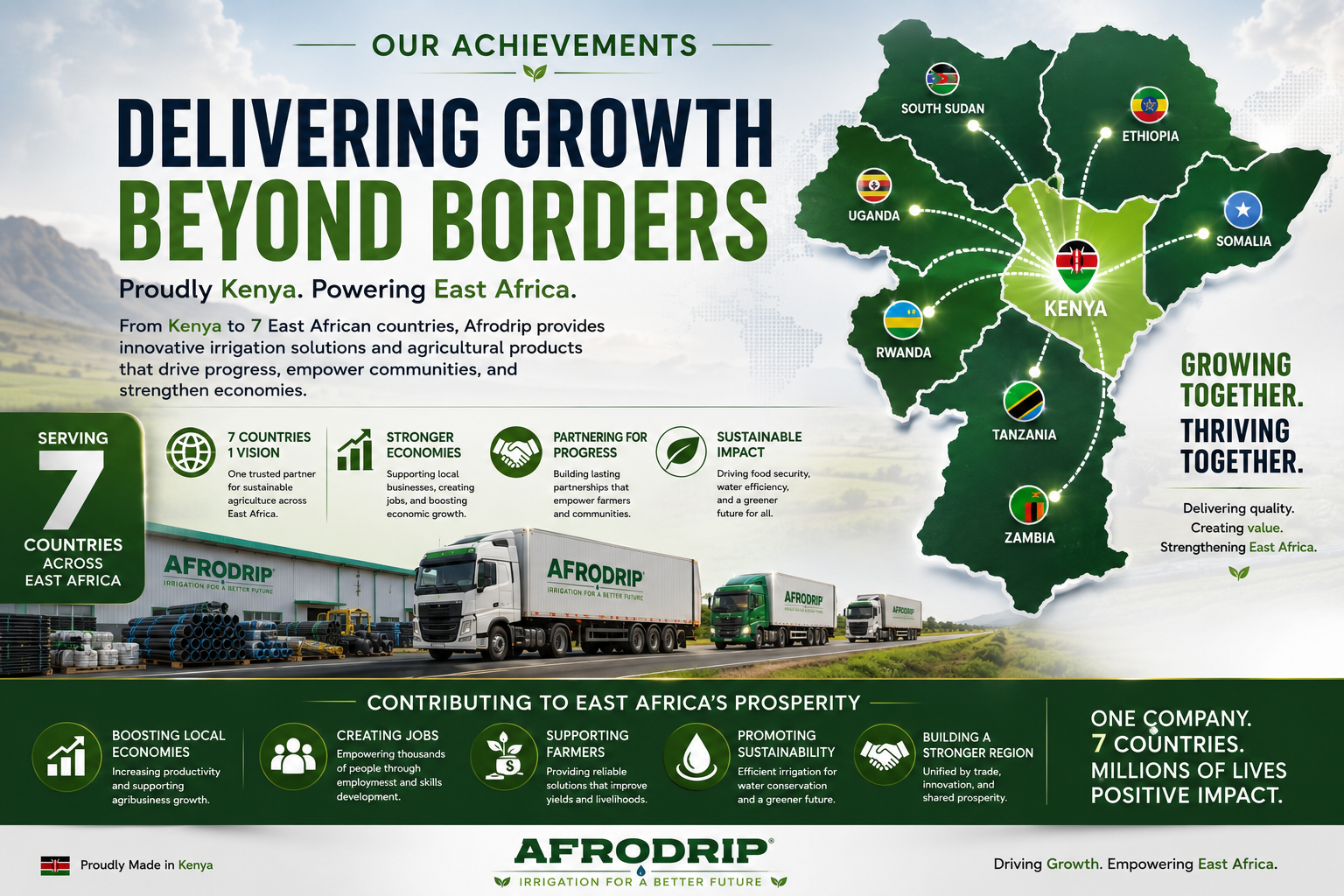 Delivering Growth Beyond Borders — Afrodrip powering 7 East African countries